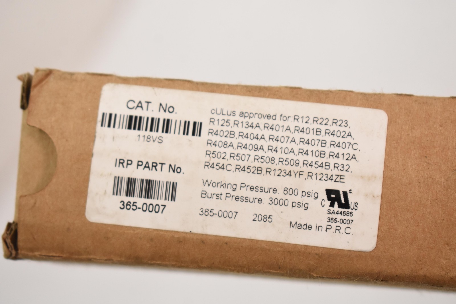 IRP 118VS 365-0007 Vibration Absorber 1-1/8 In OD Copper Tubing Silver HVAC