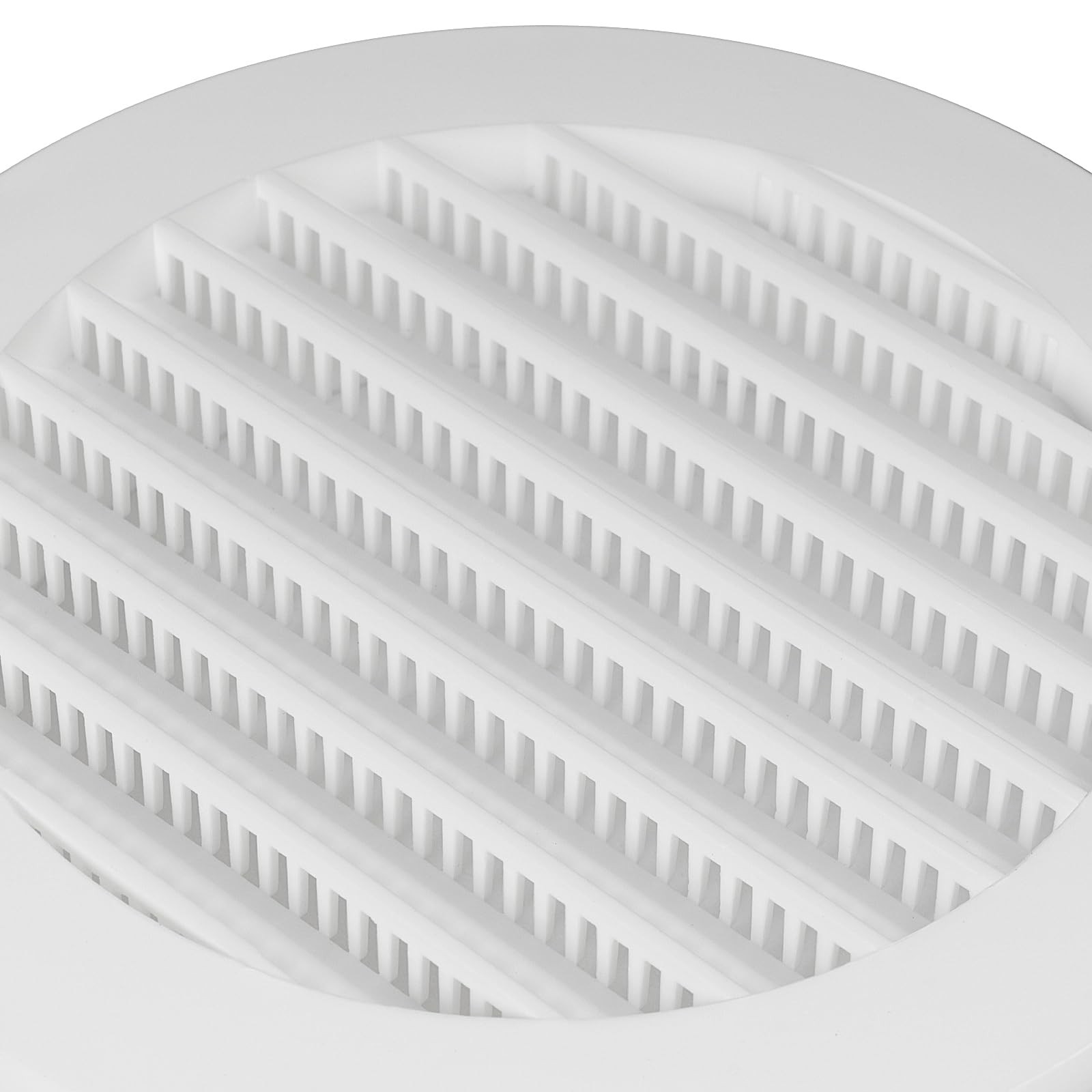 Repa Market 4 Inch Round White Vent Cover/Plastic Air Grille Ø 4″,