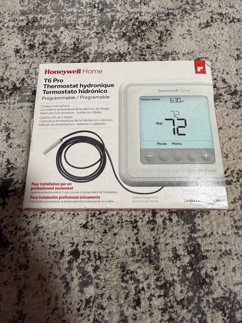 Honeywell Home TH6100AF2004 T6 Pro Hydronic Programmable Thermostat | FREE SHIP