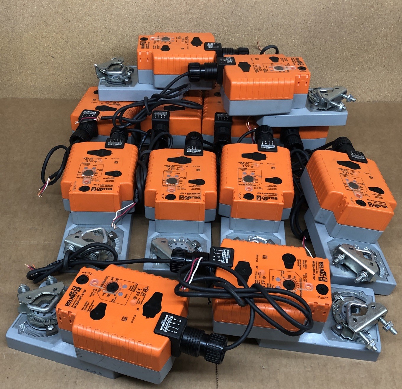 Belimo NKQB24-MFT-B 54 Inch/6Nm Actuator 24v Lot Of 12 Tested Read Description
