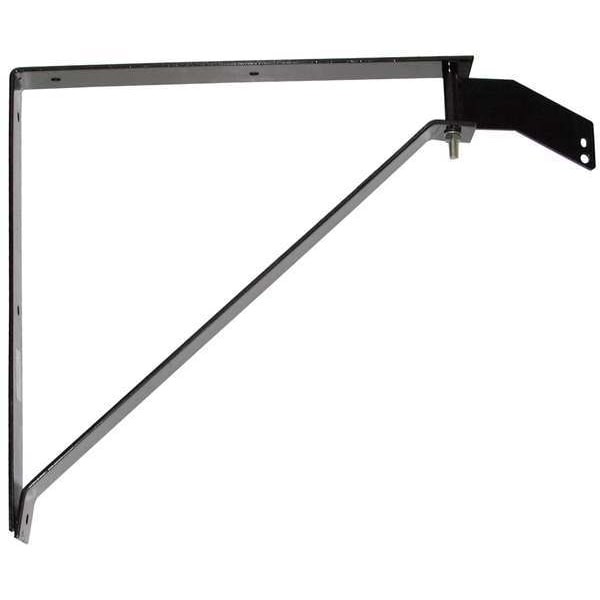 Multifan Bracketw30 Mounting Bracket, Black, Steel, 14 In L