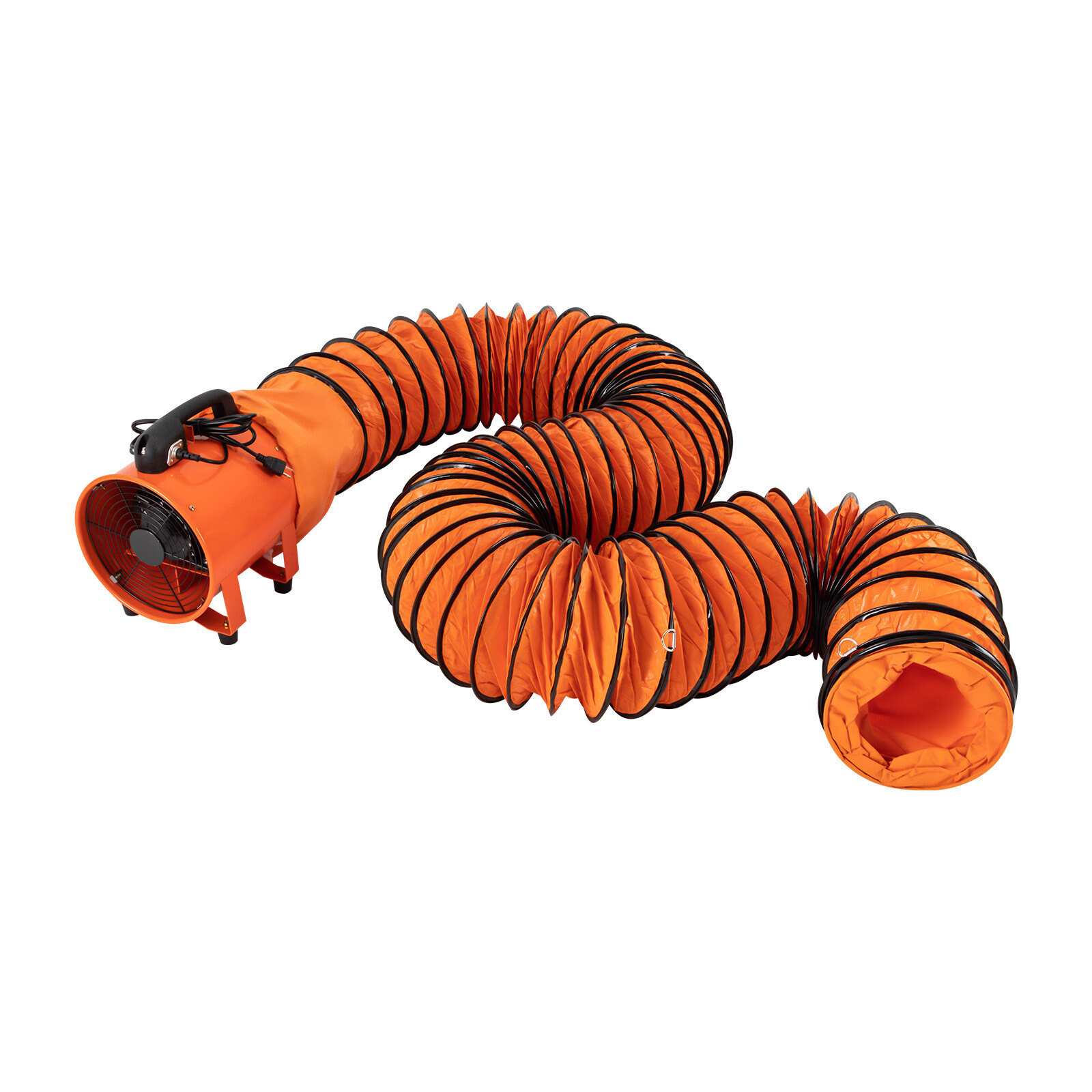 10″ Extractor Fan Blower Duct Hose Ventilator Portable Industrial Air Mover 10m