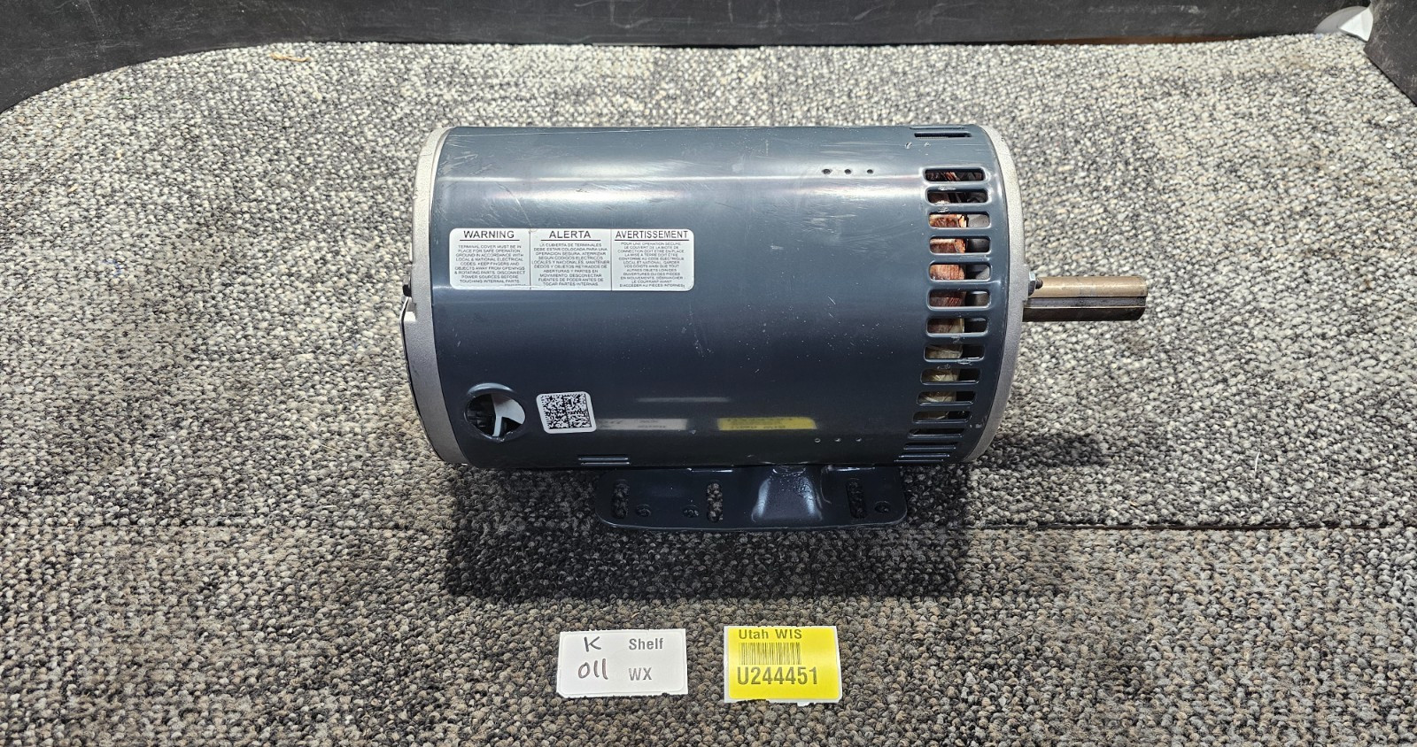 Marathon 56T34O5500 MOT03765 208-230/460V Motor – 5 HP, 3450 RPM Blower Motor