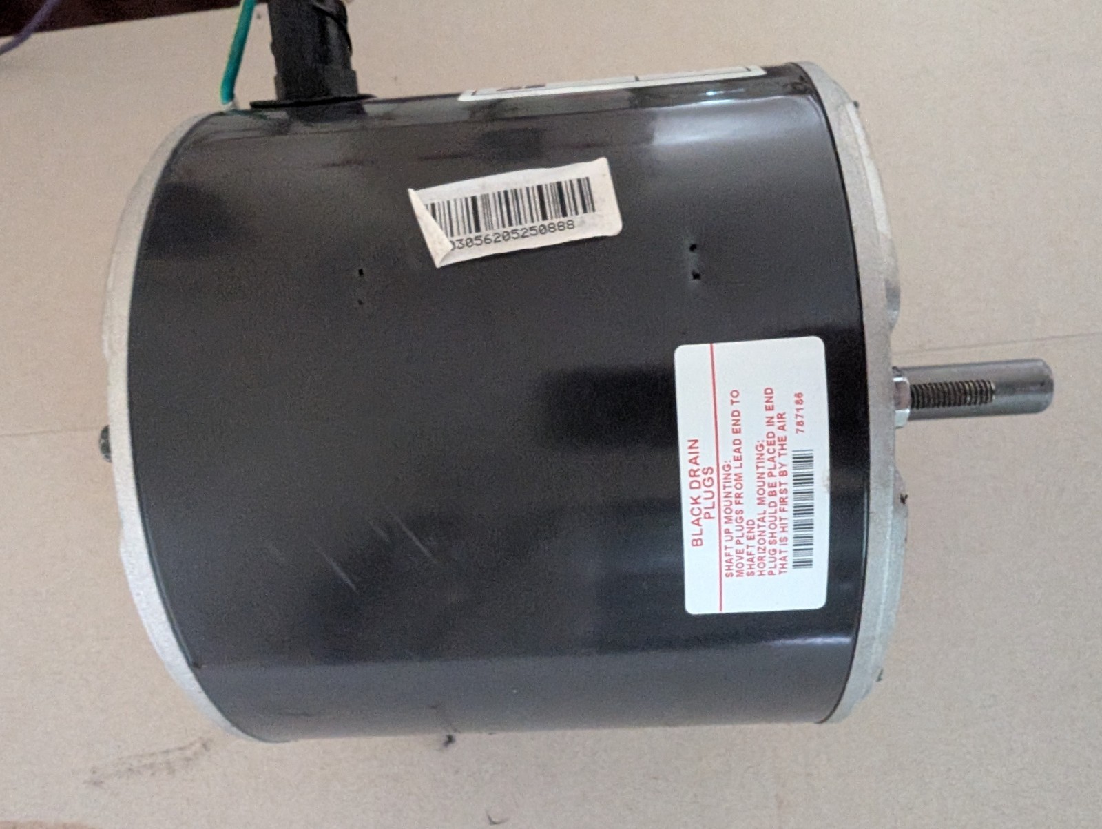 Service First OEM MOT18685 Condenser Fan Motor K55HXRWL-3109 1/5 HP 825 RPM 200-