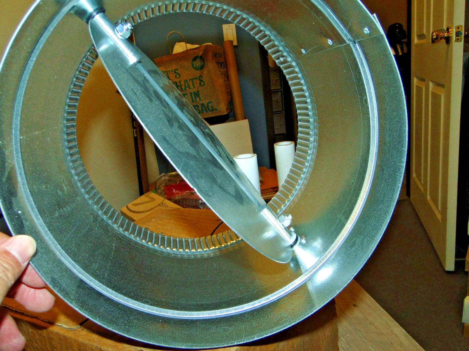 YOUNG REGULATOR COMPANY ROUND BALANCING DAMPER 10″ MODEL# 5020-NSW NEW