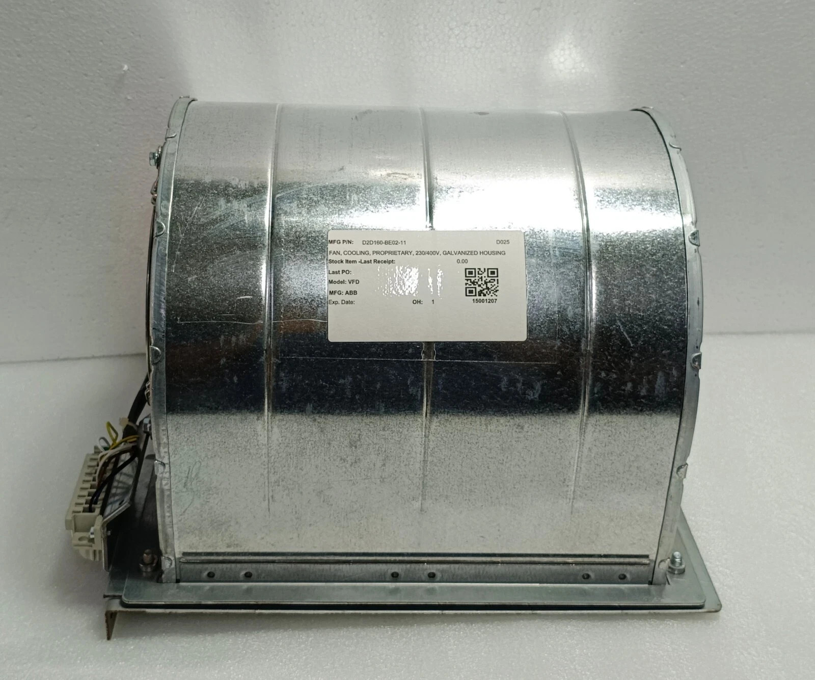 EBM-Papst D2D160-BE02-11 Blower Fan M2D074 Motor 230/400V 50/60Hz New Surplus