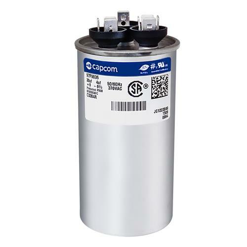 Capcom Dual Run Capacitor 30/4 uf MFD 370 Volt Fits GE Genteq Z97F9836 97F9836
