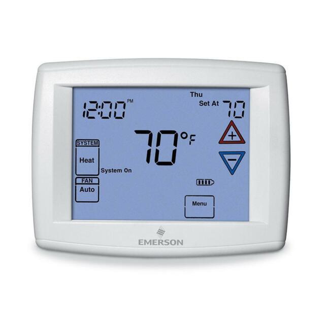 New White Rodgers Emerson 1F97-1277 Big Blue Single Programmable Thermostat