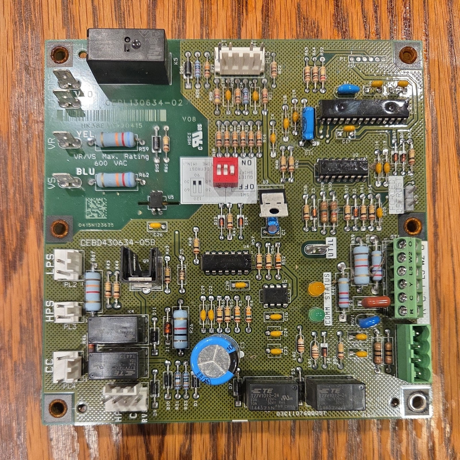 Carrier Cebd430634 05B Furnace Control Circuit Board CEPL130634 02 Tested