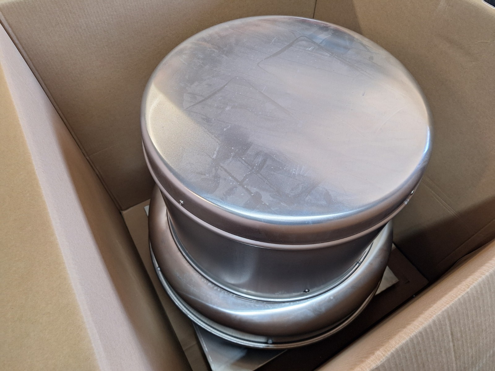 Dayton 3HFL7 Downblast Vent, Belt Drive, 16-3/4 In, 3,249 cfm, with drive pack
