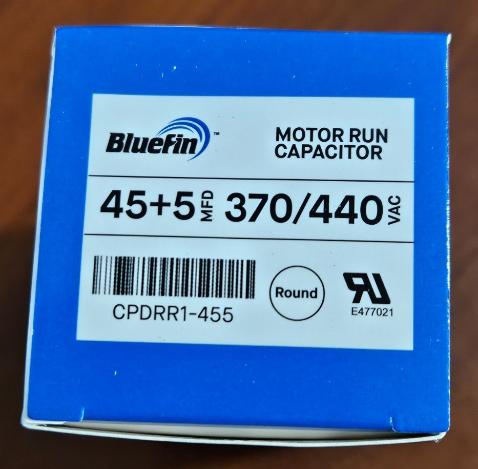 45+5 45/5 uF MFD 370/440V 440 VAC HVAC Universal Dual Run Capacitor HVAC AC NEW