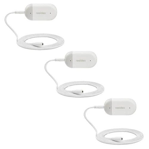 NEW RESIDEO [HONEYWELL] 3-PACK YCHW3000W3003 WIFI WATER LEAK & FREEZE DETECTOR