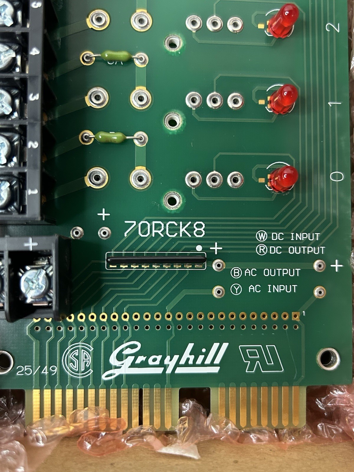 NEW-Daikin 066542202 HVAC 8 Position Control Board Grayhill 70RCK8