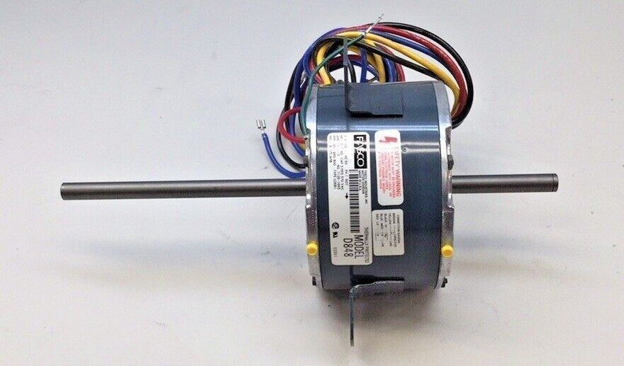 Fasco D848 Motor 1/5 HP 277/265V 60HZ 1040-940-800 RPM