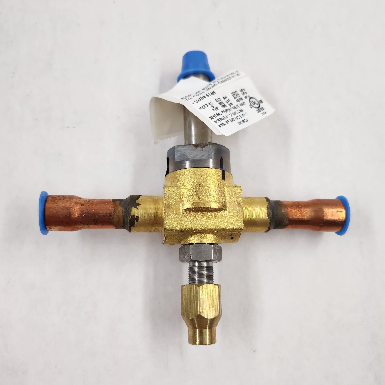 Emerson Flow Control 049188 200RB5T4M 1/2″ ODF Refrigerant Solenoid Valve
