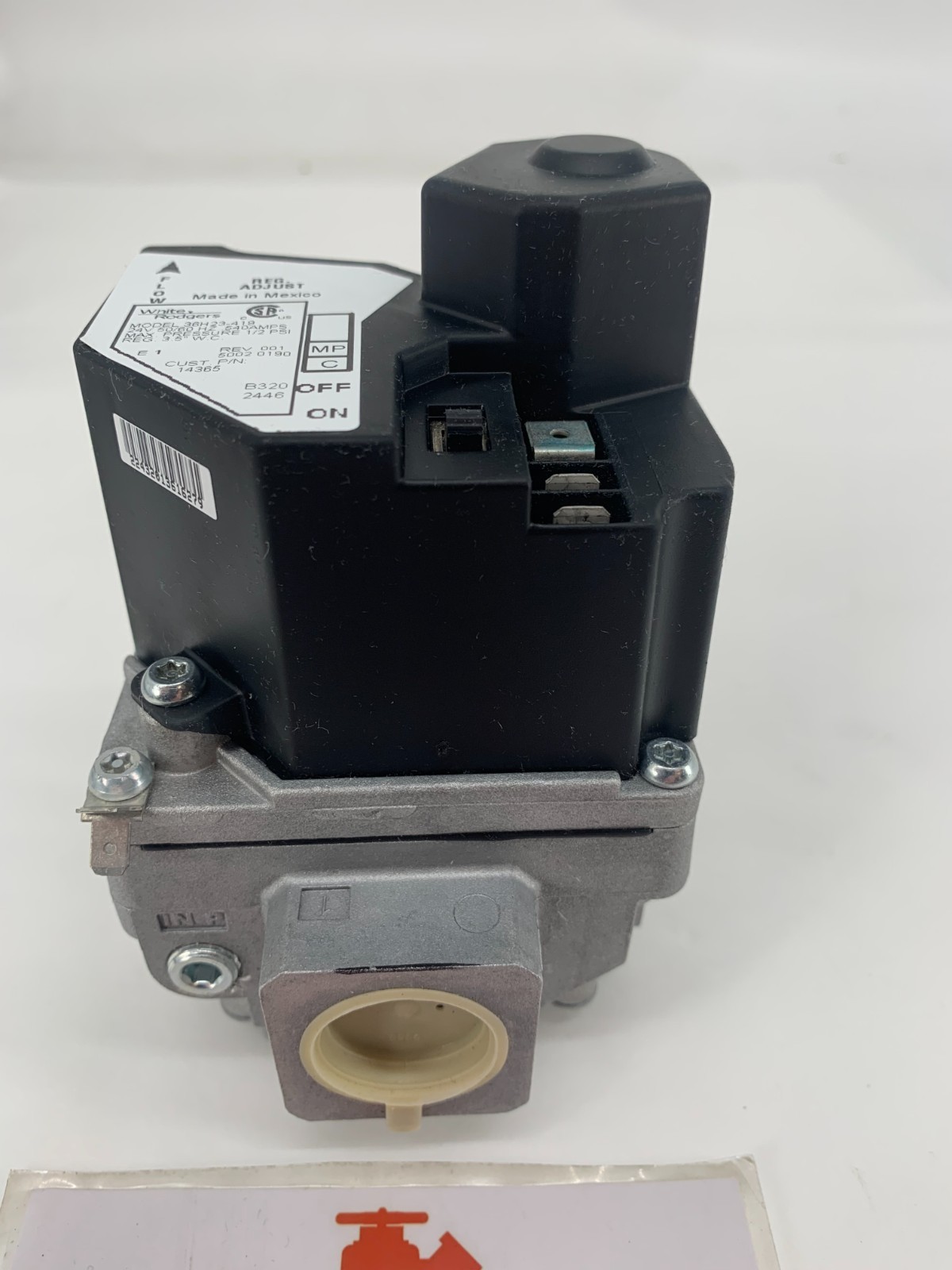 White-Rodgers 36H23-419 24V 1/2 PSI 3.5″ WC Single Stage Gas Valve 3/4″ X 3/4″