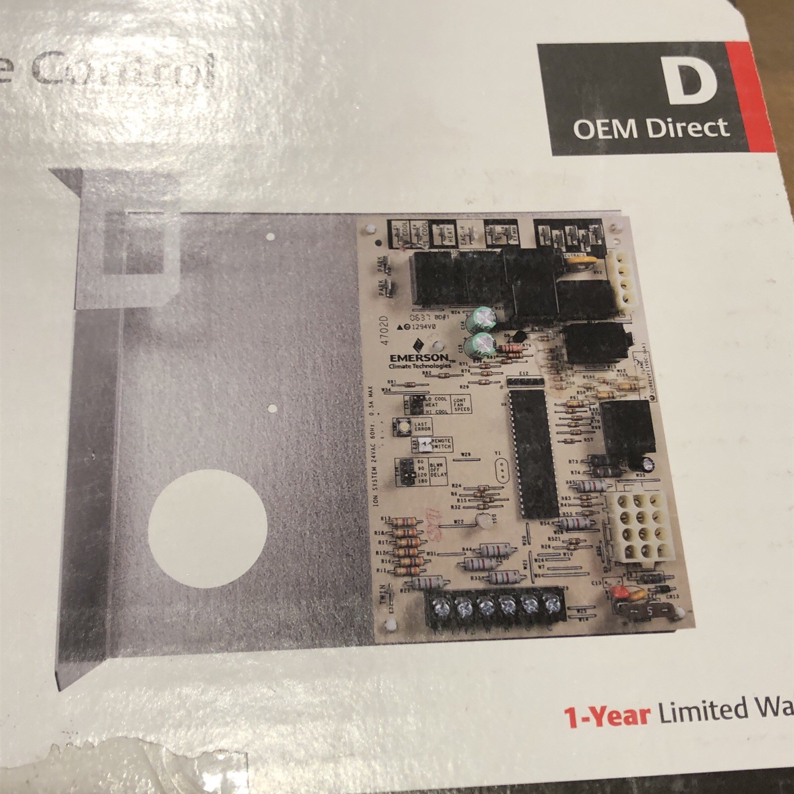 White Rodgers 50A56-956 Furnace Board For York Furnace Systems
