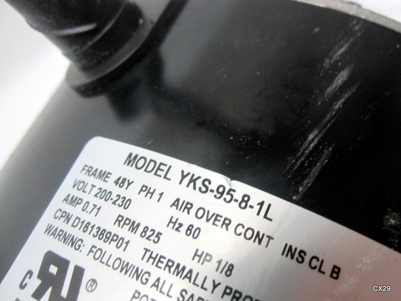 Trane Condenser Fan Motor YKS-95-8-1L, MOT12004 for Trane, American Standard