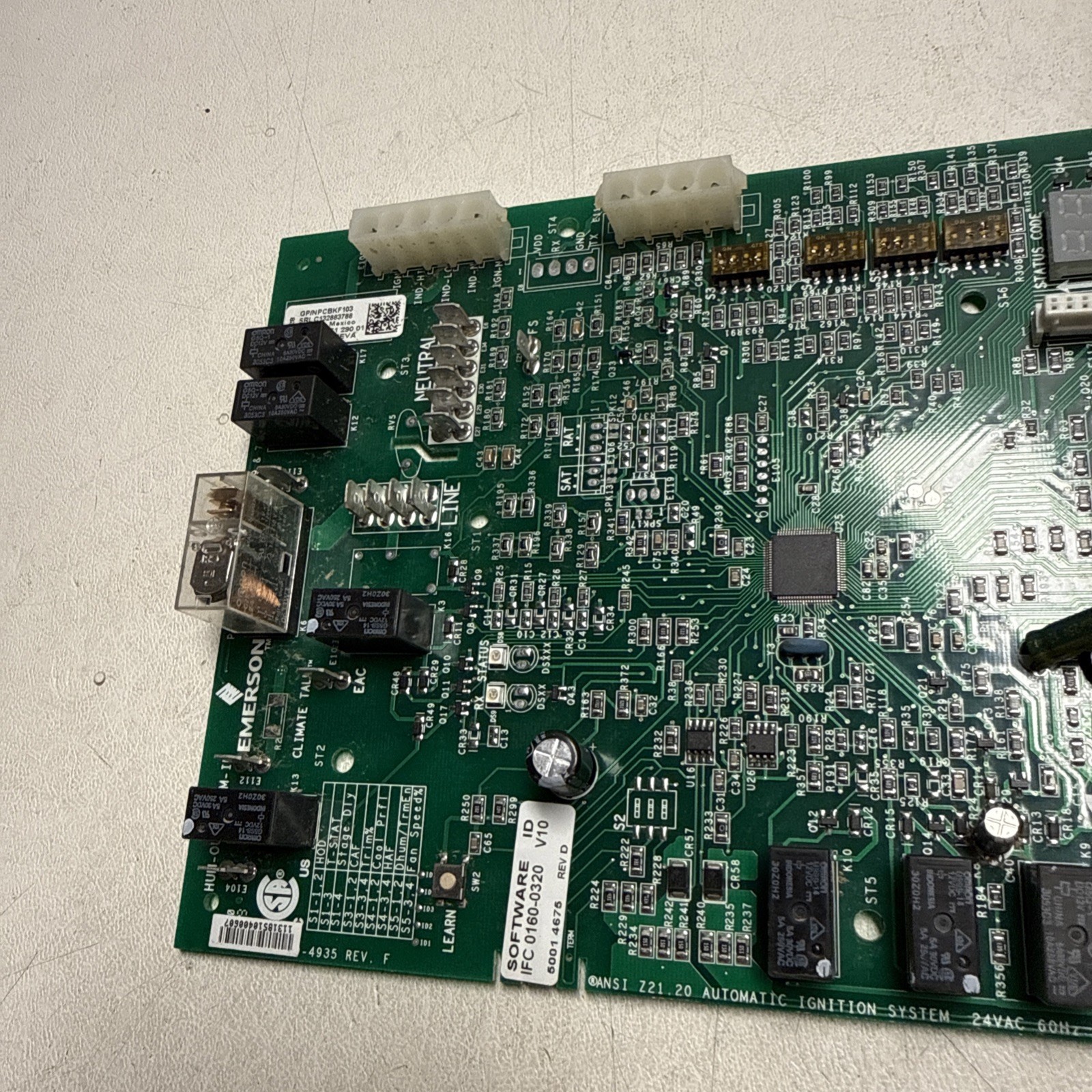 Goodman Emerson PCBKF103 Furnace Control Circuit Board 50C51-290-01