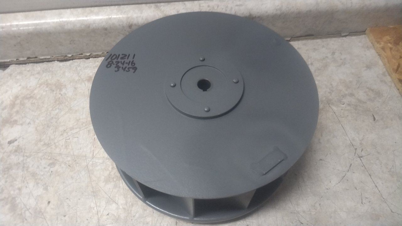 Dayton 48LX19 10-1/2 In Wheel Diameter Blower w/out Motor