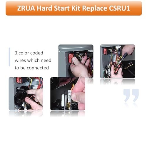 Hard Start Kit for Air Conditioner – Long Term Replace Compressor Saver Capacito