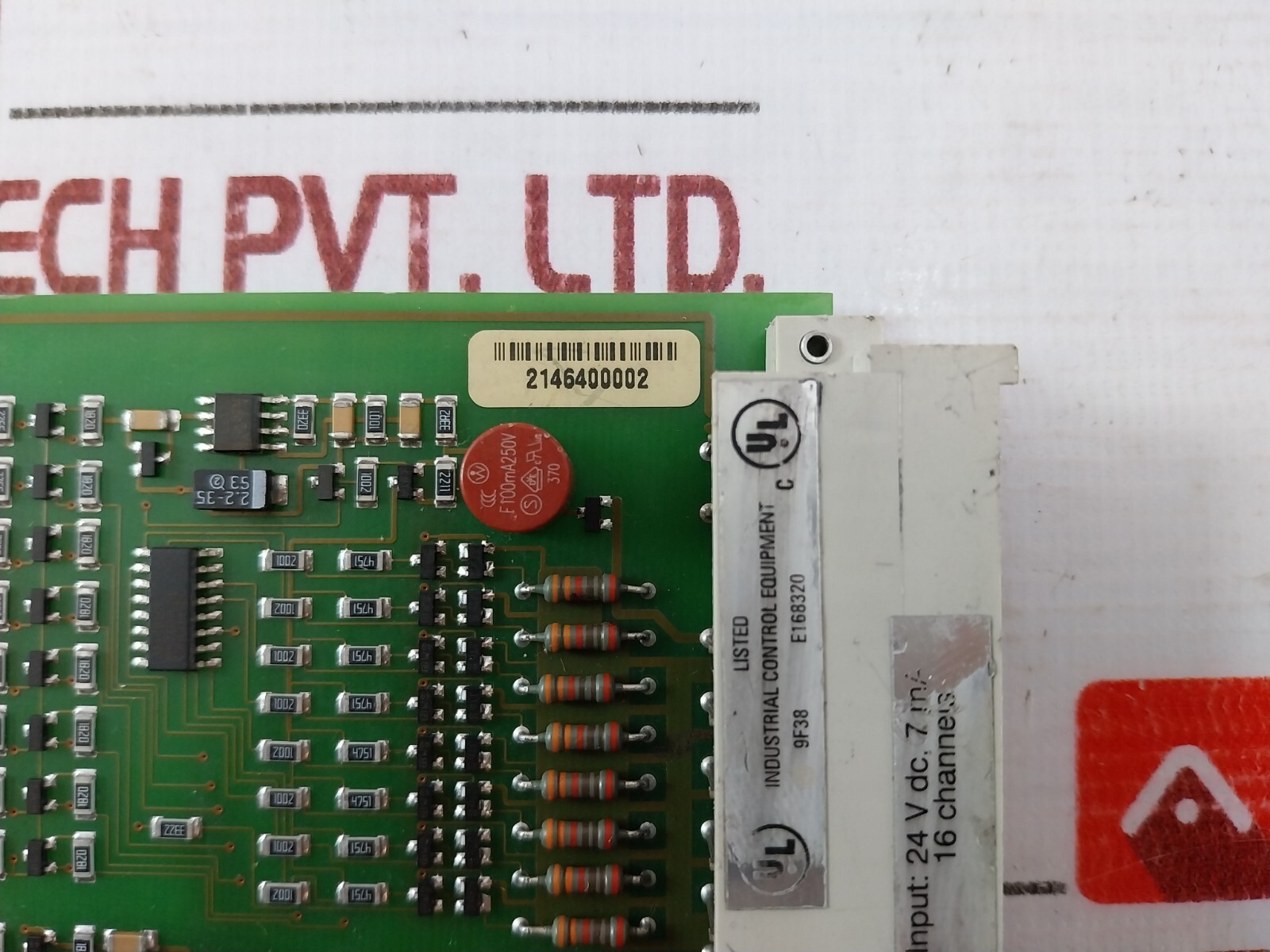 Honeywell 10101/1/1 16 Channel Printed Circuit Board Module 5VDC 8mA 94V-0