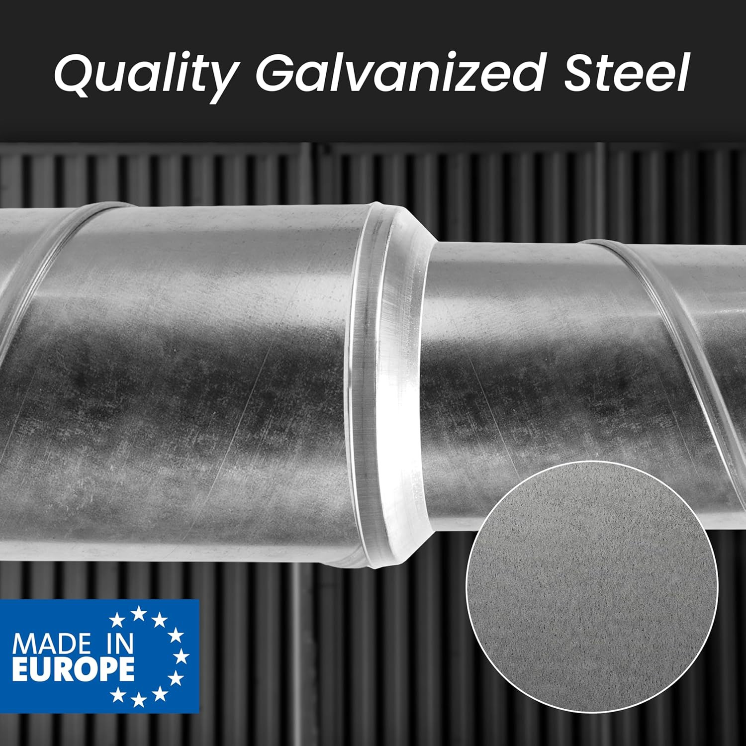 8″ to 4″ Inch Galvanized Steel Duct Reducer/Increaser – round Vent Pipe Adapter