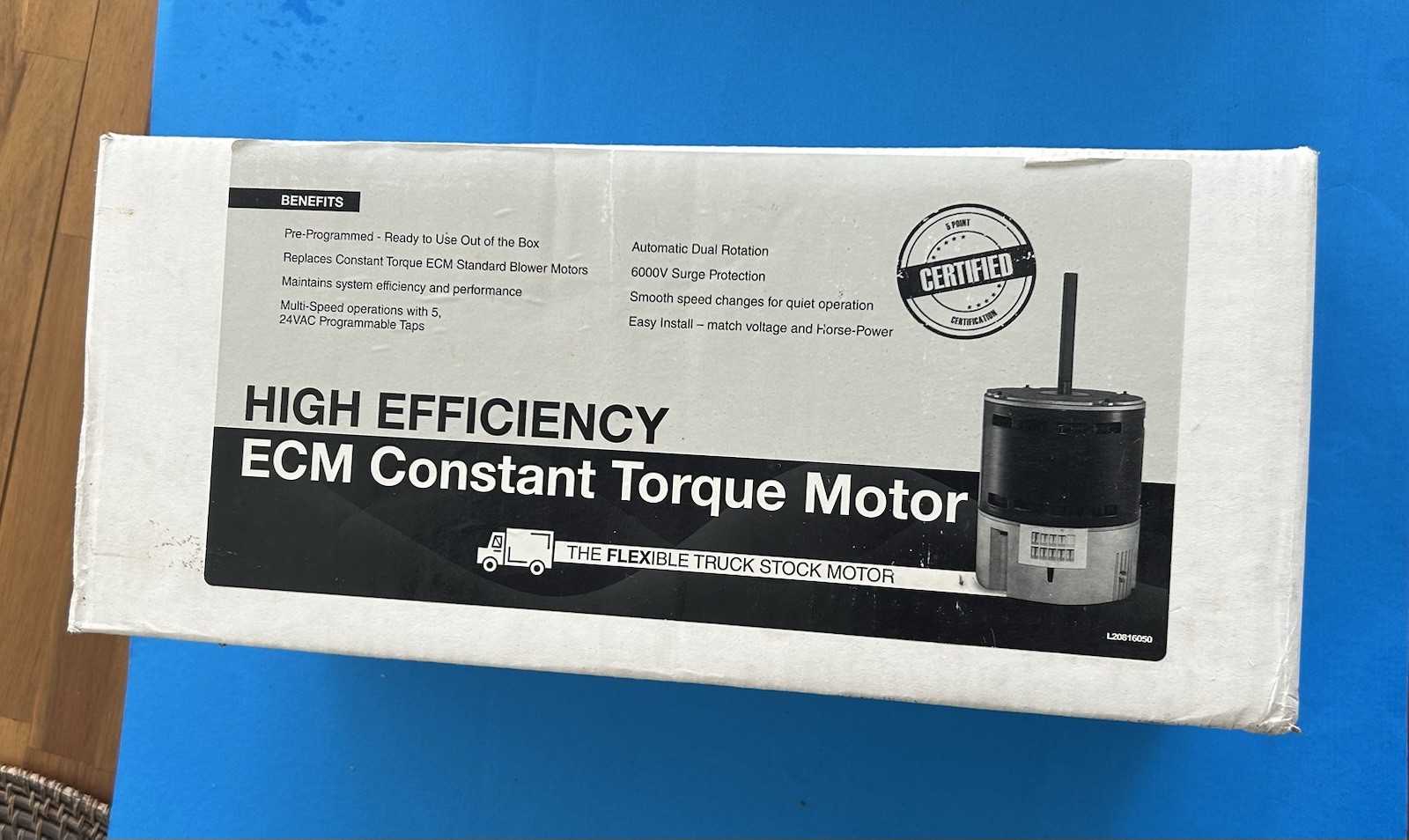 Totaline P257-FLEX1375 ECM Constant Torque Blower Motor 1HP 208-230V