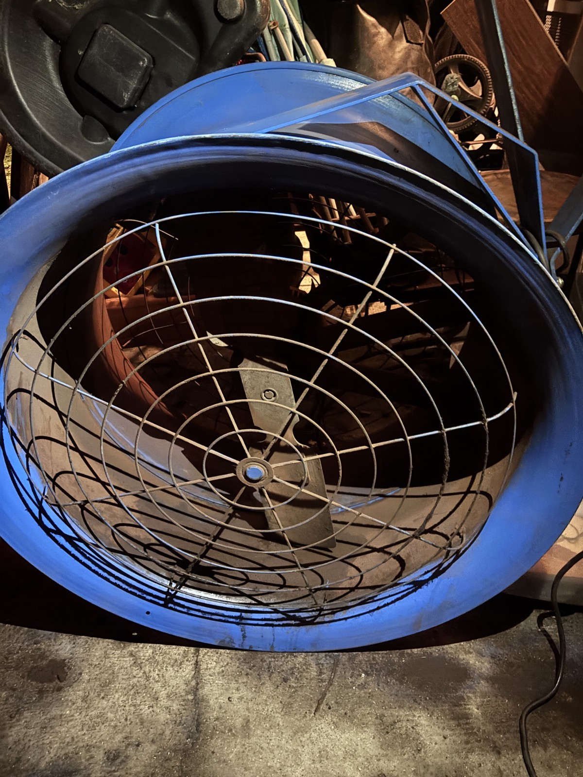 PATTERSON Blue Axial Fan Industrial HVAC Ventilation Equipment