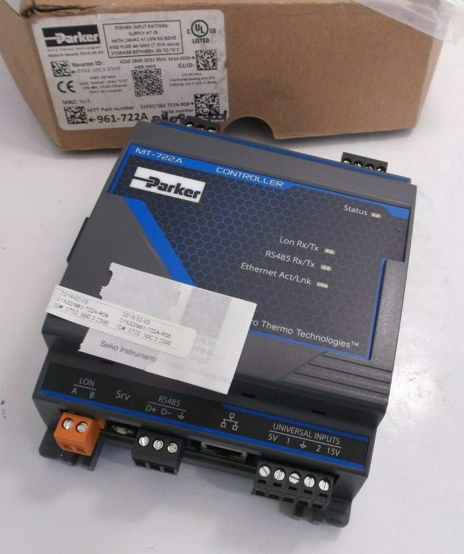 PARKER MT-722A / 961-722A Programmable Controller (HUSSMANN 2H08054001)