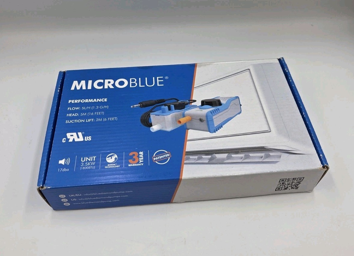 Blue Diamond MicroBlue X86-003 Condensate Removal Pump W/ Reservoir