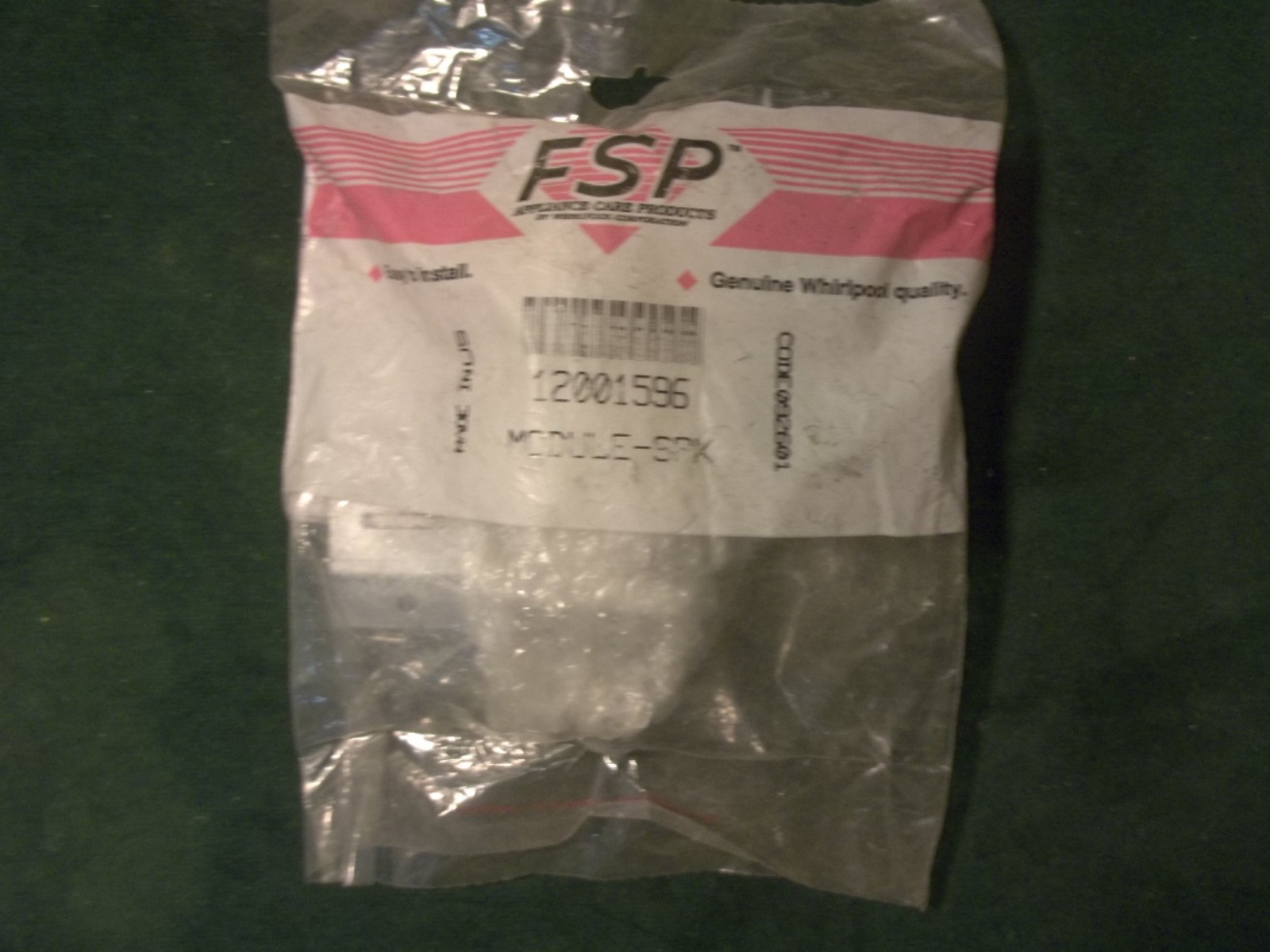 NEW OEM WHIRLPOOL Oven Range Spark Module 12001596 FSP ~ Aisle B