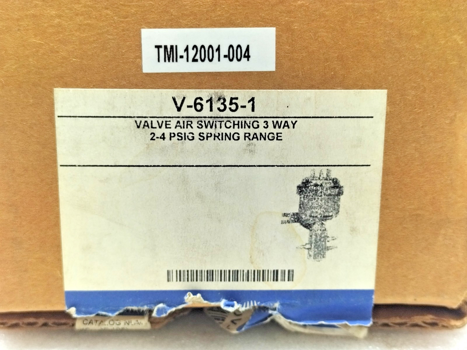 Johnson Controls V-6135-1 Air Switching Valve 2 To 4 Psi 3 Way