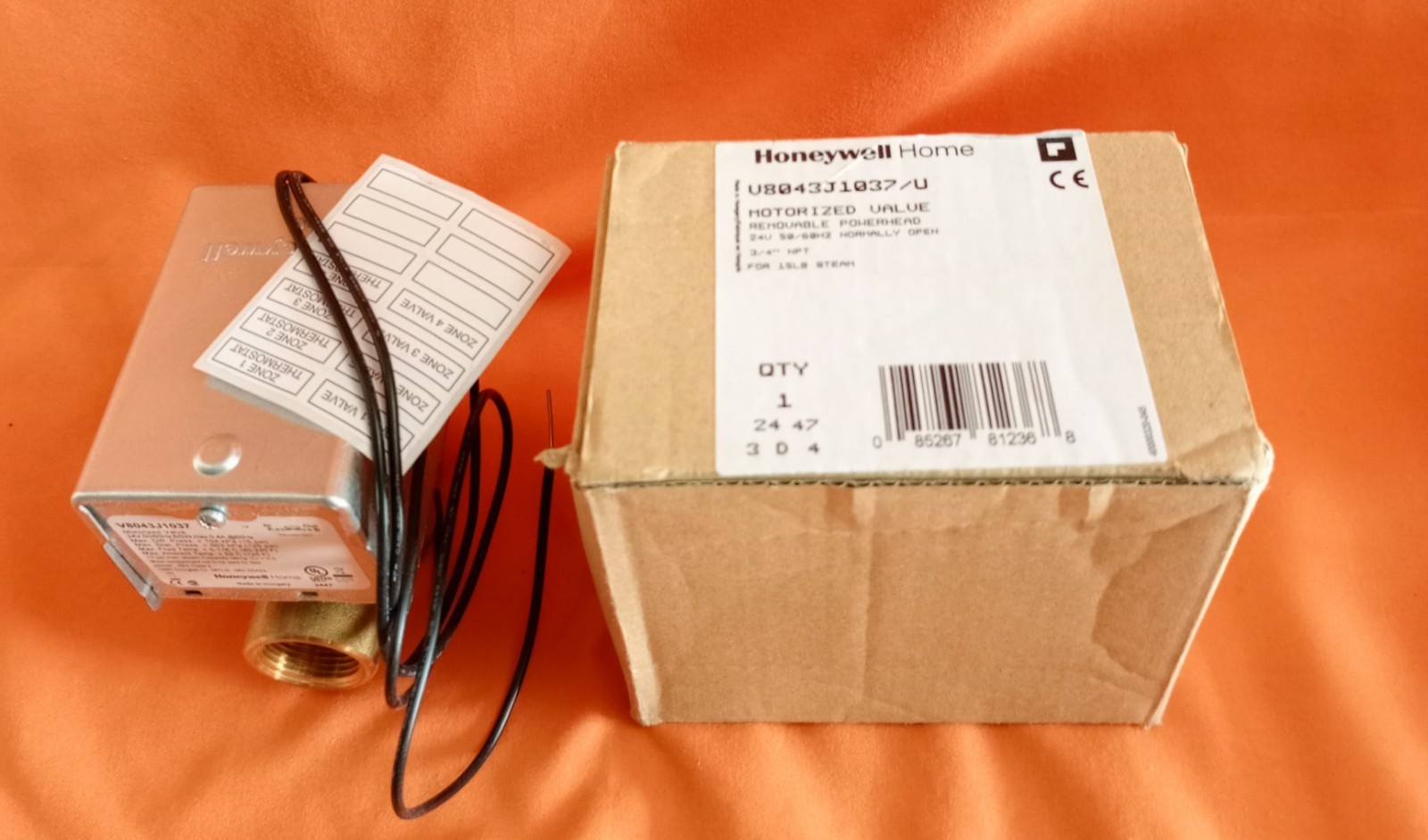 Honeywell V8043J1037/U 3/4″ Motorized Valve