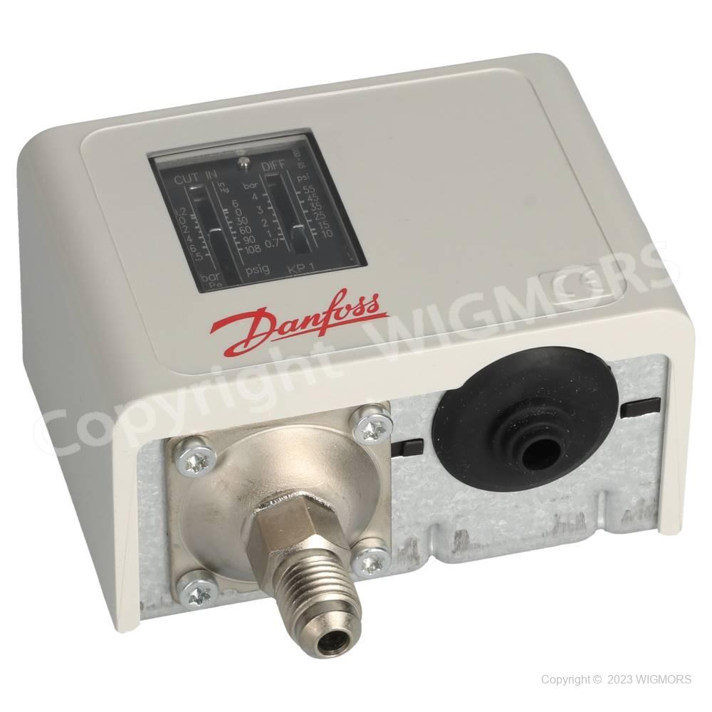 Pressure switch Danfoss KP 1 NC [-0,2-7,5]bar Auto 060-1101