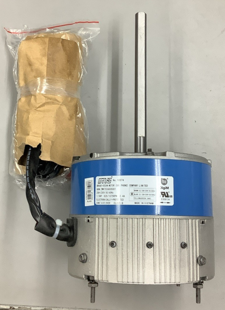 Mars 10874 Digi-Motor Condenser Fan Motor Multi-HP 825/1075RPM 208-230VAC(R106)