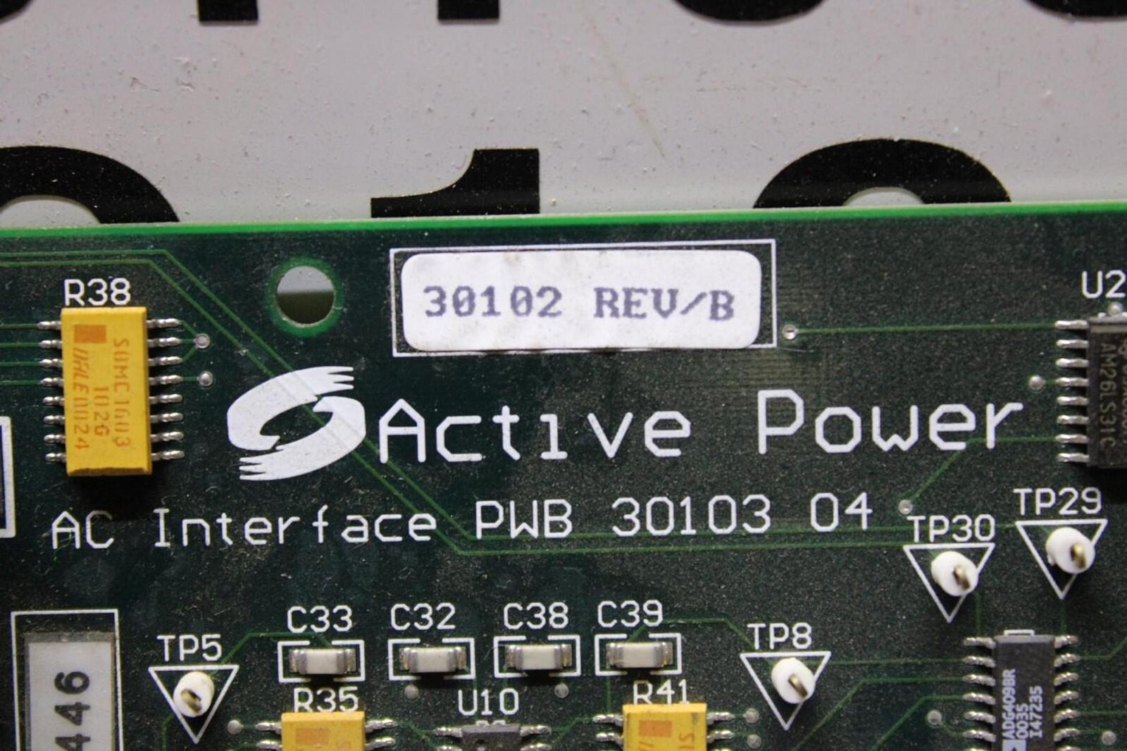 ACTIVE POWER AC INTERFACE PWB 30103-04 30102 REV. B **WARRANTY INCLUDED**