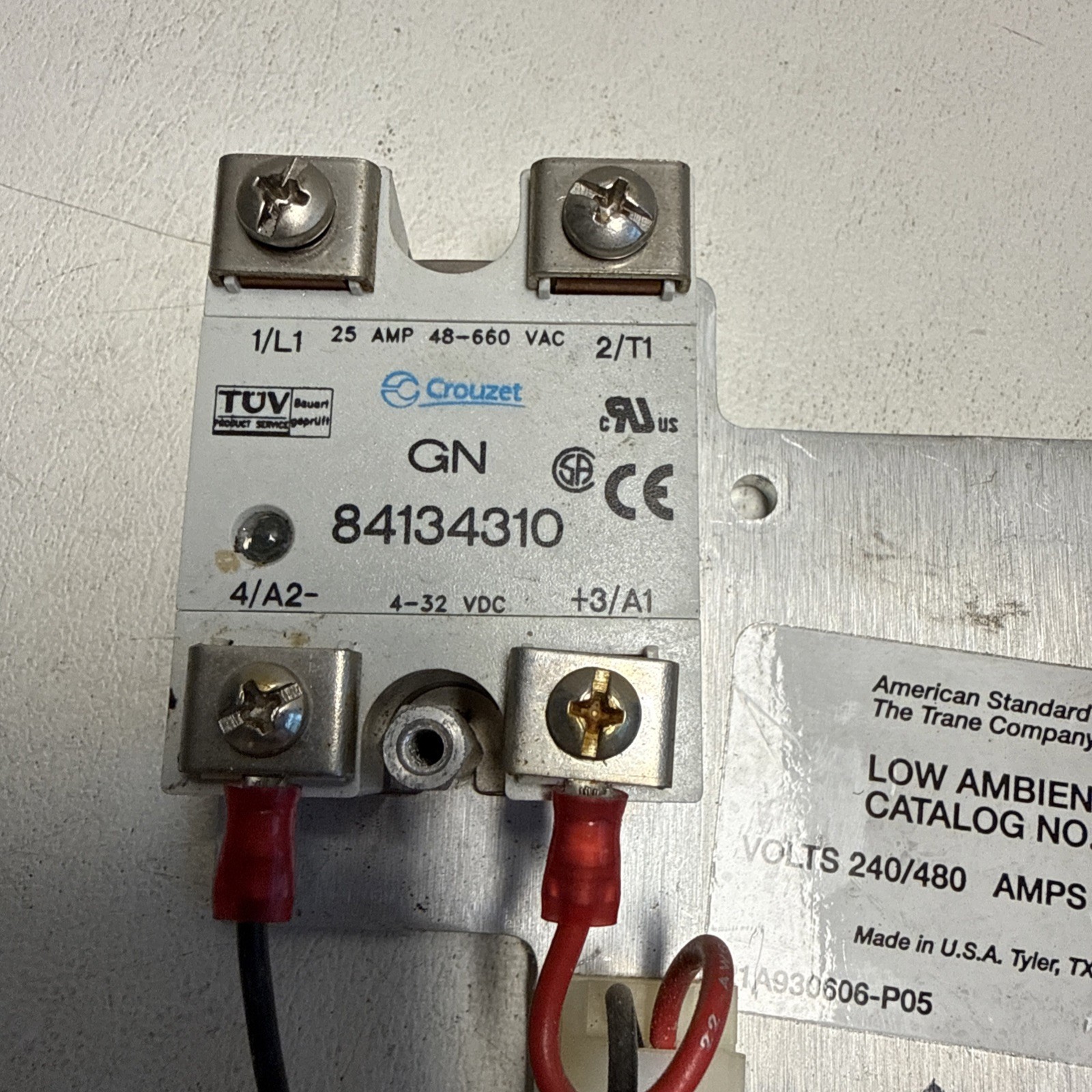 Trane American Standard BAYLOAM103 Head Pressure Low Ambient Kit