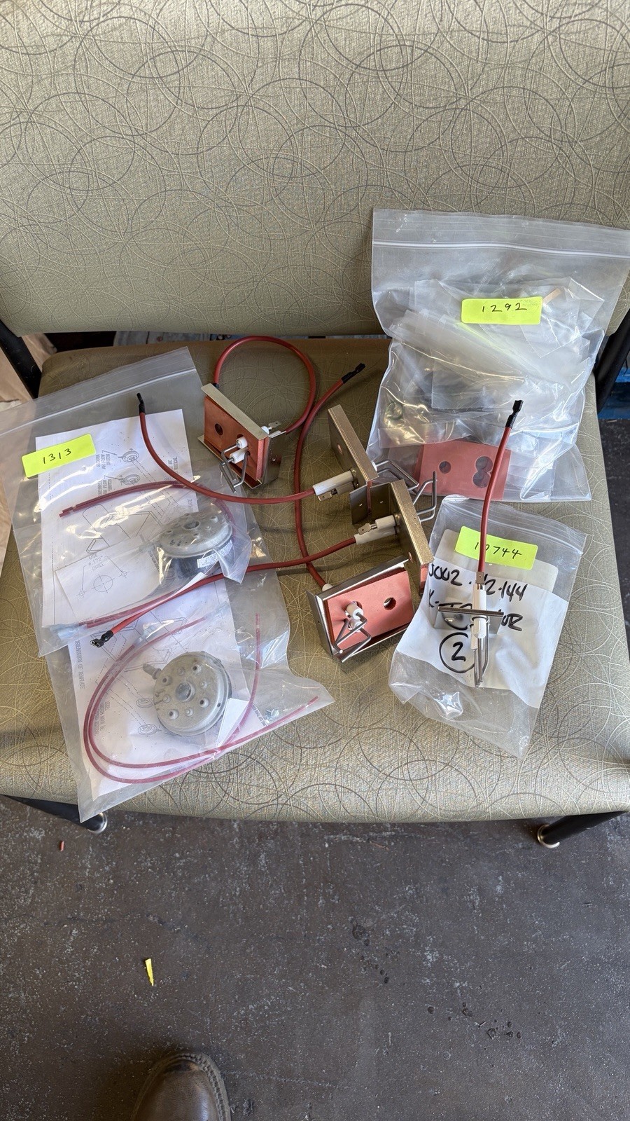 Contractor Lot Of Fenwal T-220 Furnace Ignitor Flame Sensor + Endura ES2025-0103