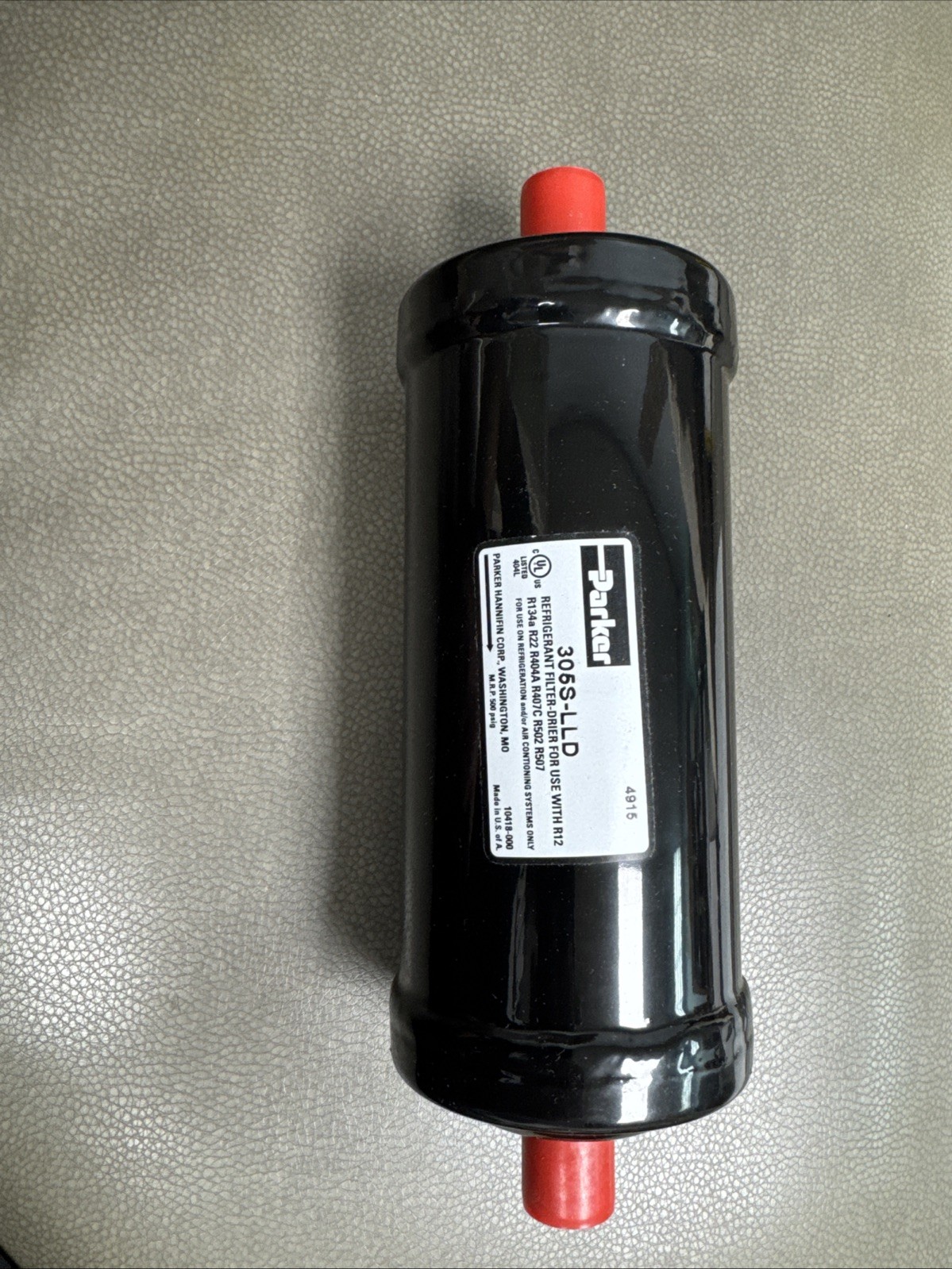 Parker 305S-LLD 5/8″ ODF Solder Gold Label Liquid Line Filter-Drier 450043-003