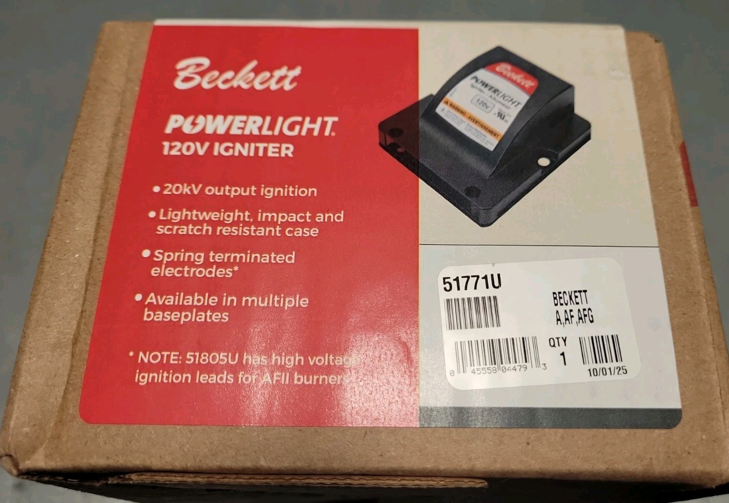 Beckett 51771U Electronic Oil Igniter for A and AF