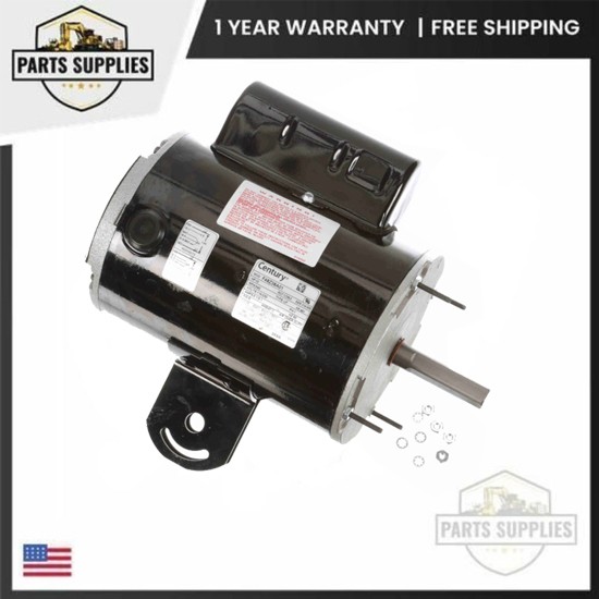 969A Century 1-Phase 1/2 HP 115/230V 840 RPM PSC Motor for HVAC/R Fan and Blower