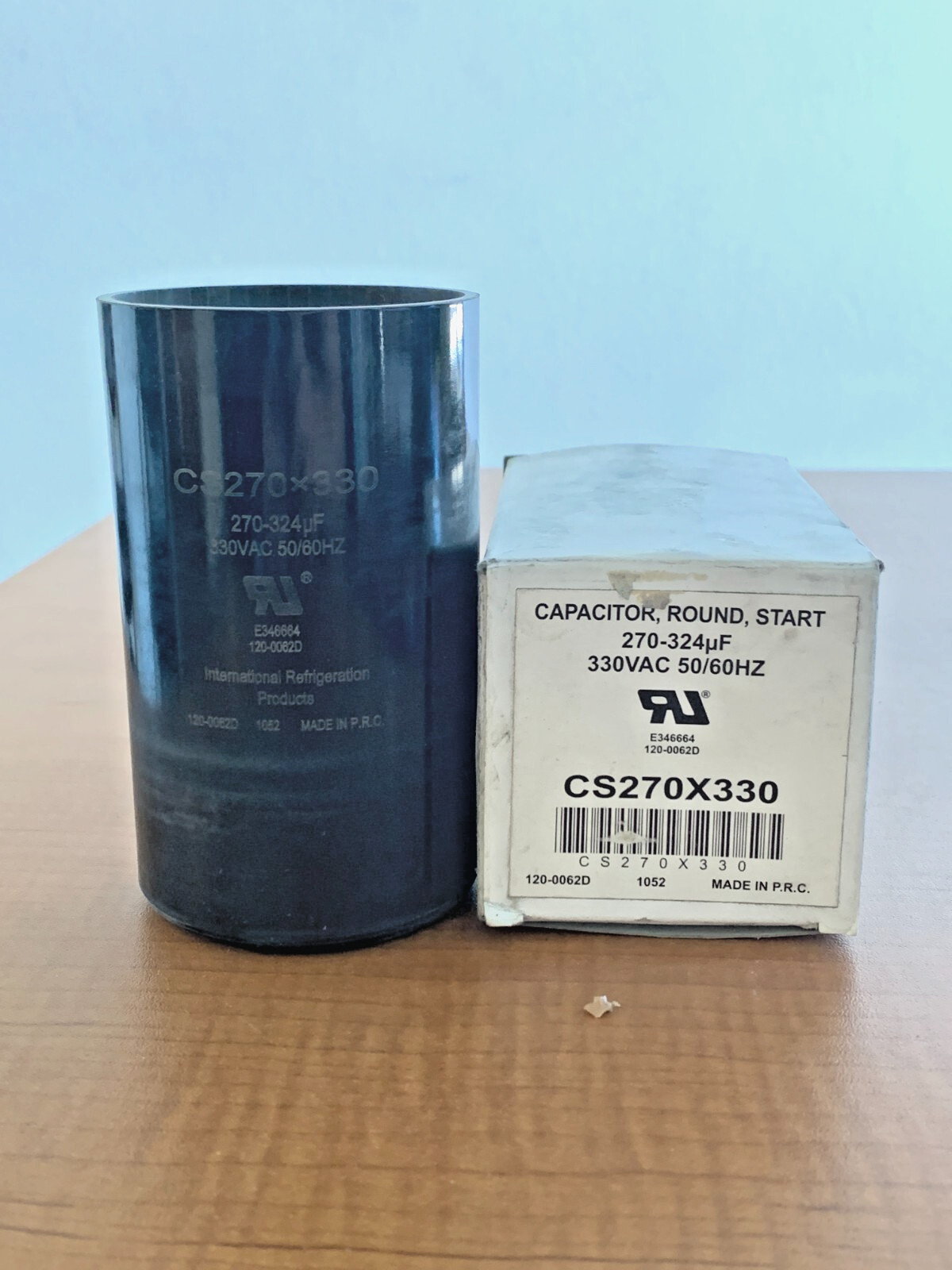 International Refrigeration Products CS270X330 Start Capacitor