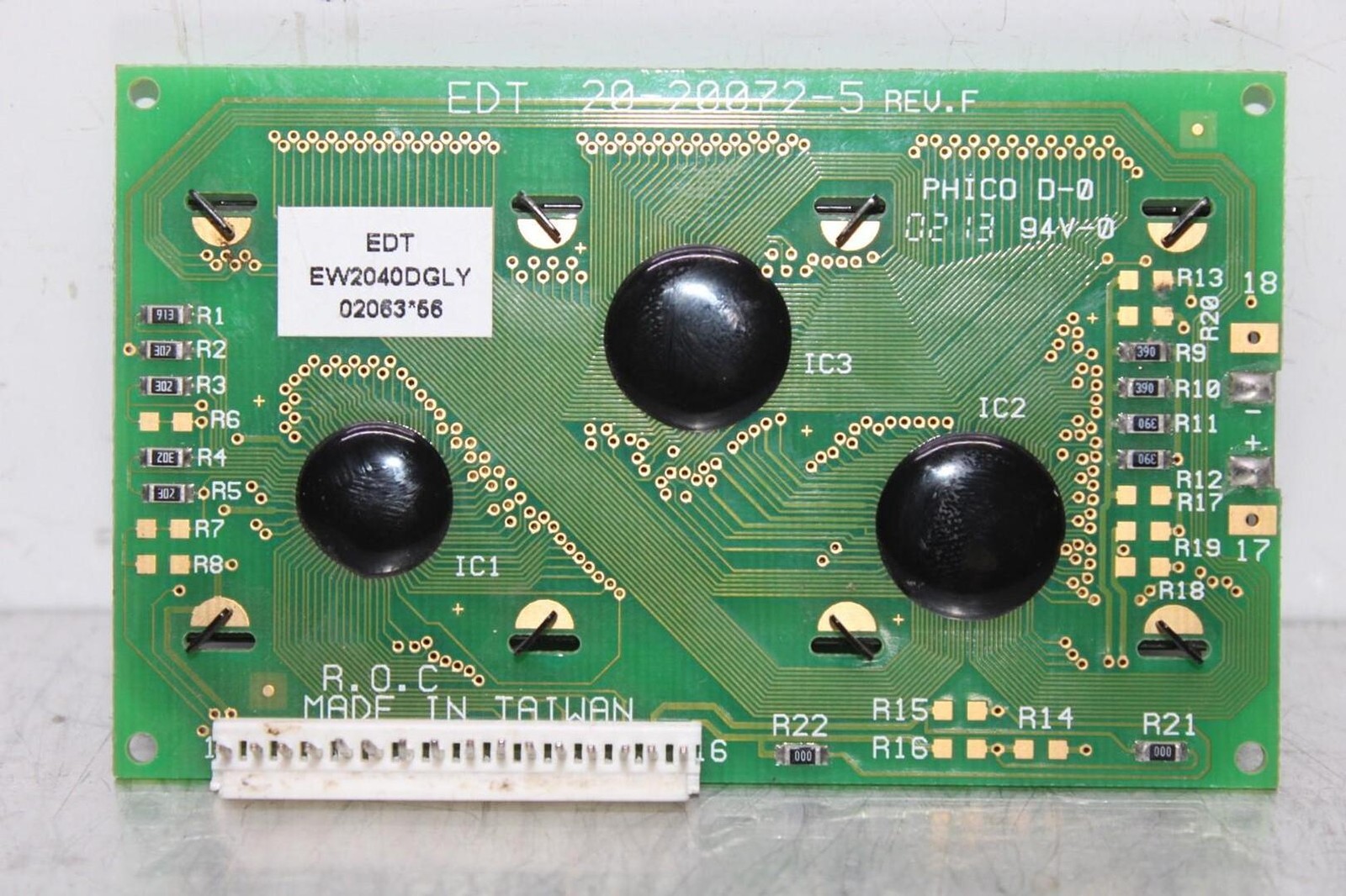 LIEBERT EMERGING DISPLAY EDT 20-20072-5 REV. F EW2040DGLY **WARRANTY INCLUDED**