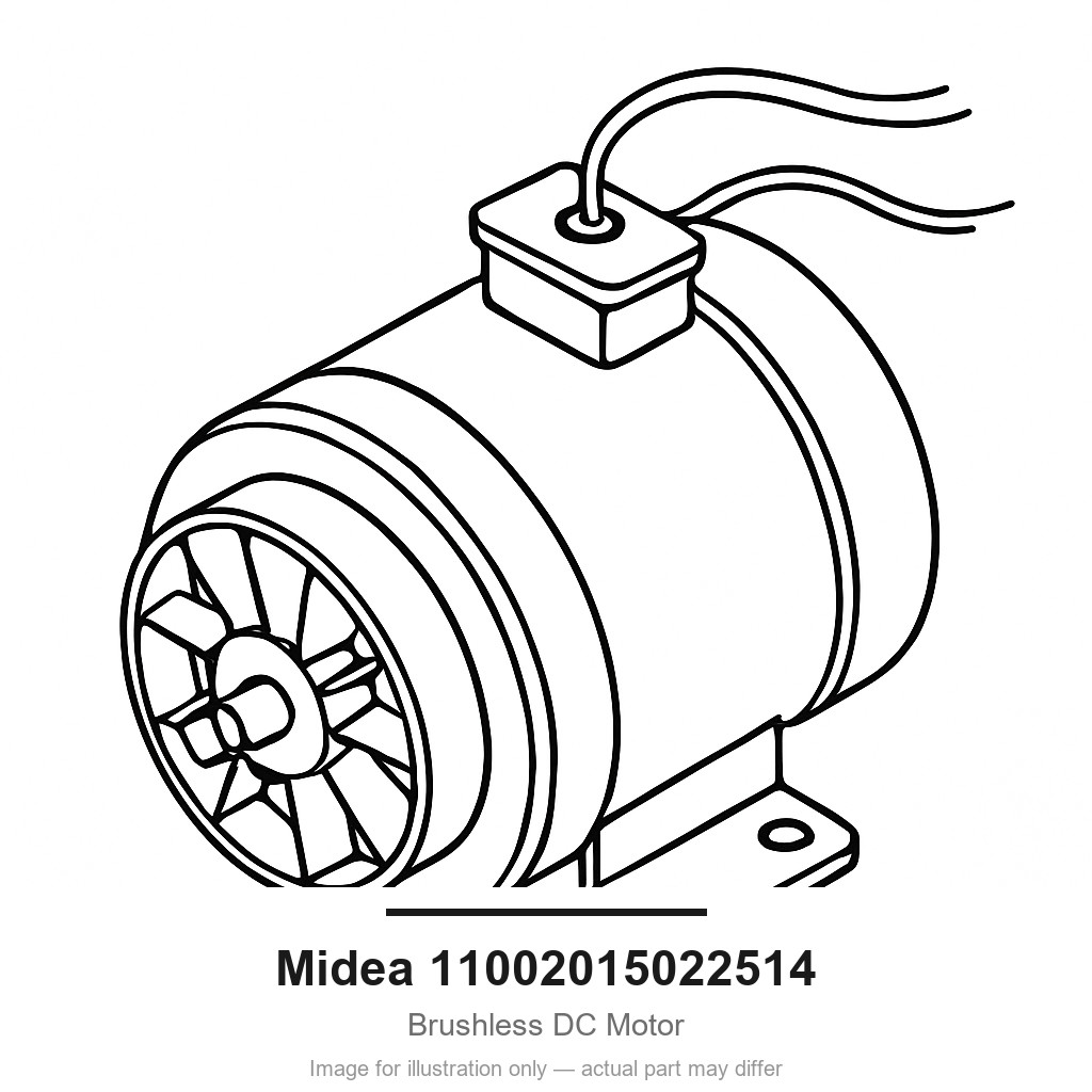 Midea 11002015022514 Brushless DC Motor