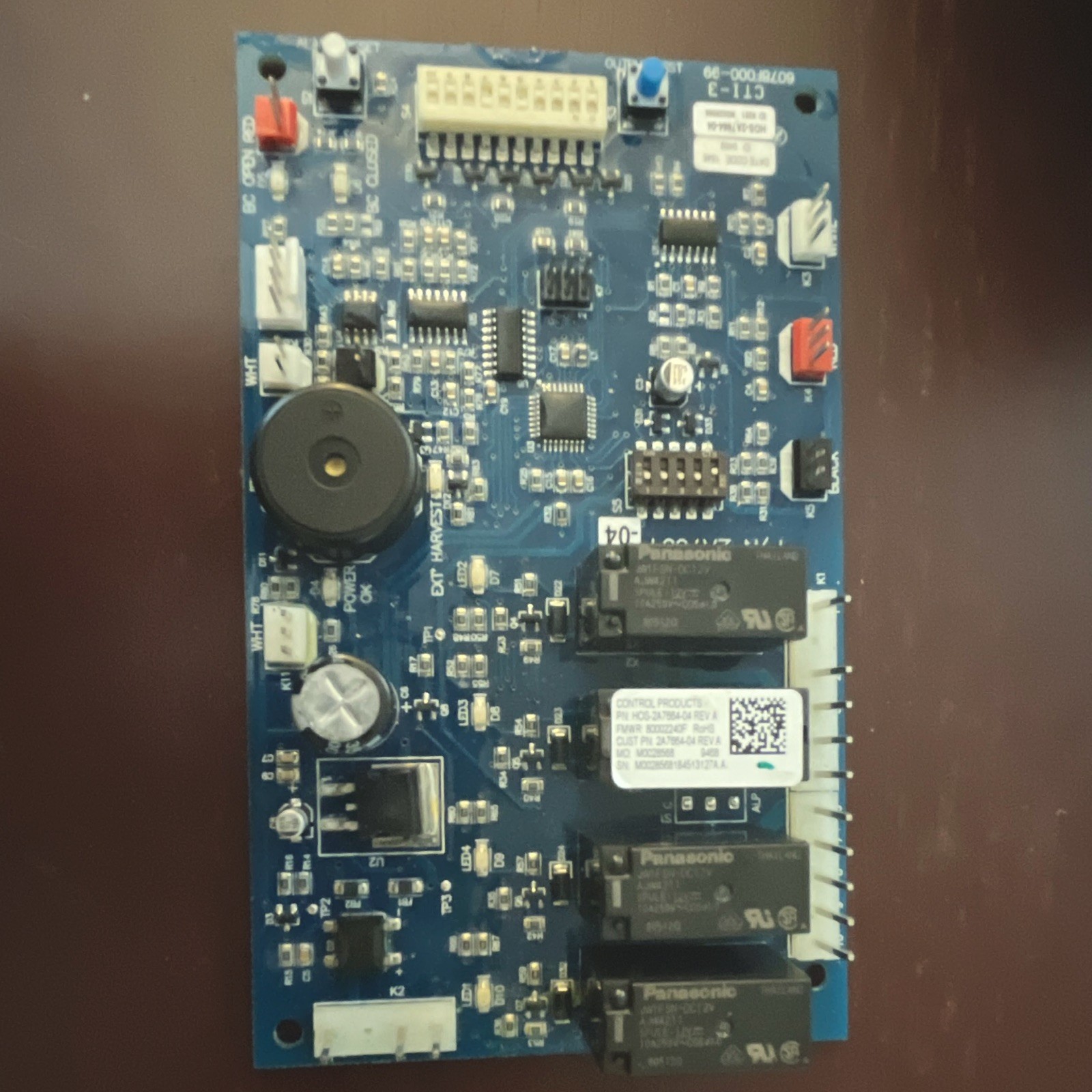 Control Products HOS-2A7664-02 REV B1 Ice Machine Control Board Manitowoc