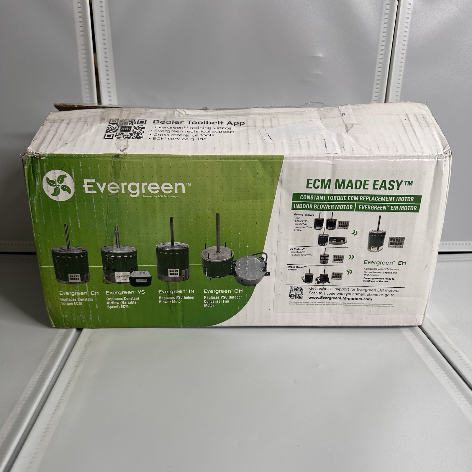 Regal Evergreen ECM Motor 6205X for Carrier HD44AE156 Genteq X13 ECM 1/2 HP