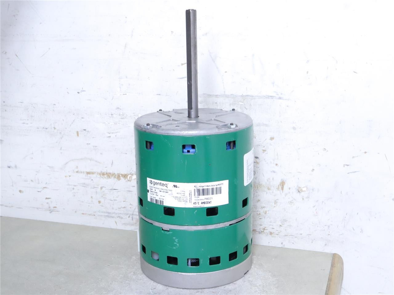 Genteq 5SEA39MLP8021 ECM Blower Motor 6210X 1HP 115/208-230V Evergreen EM