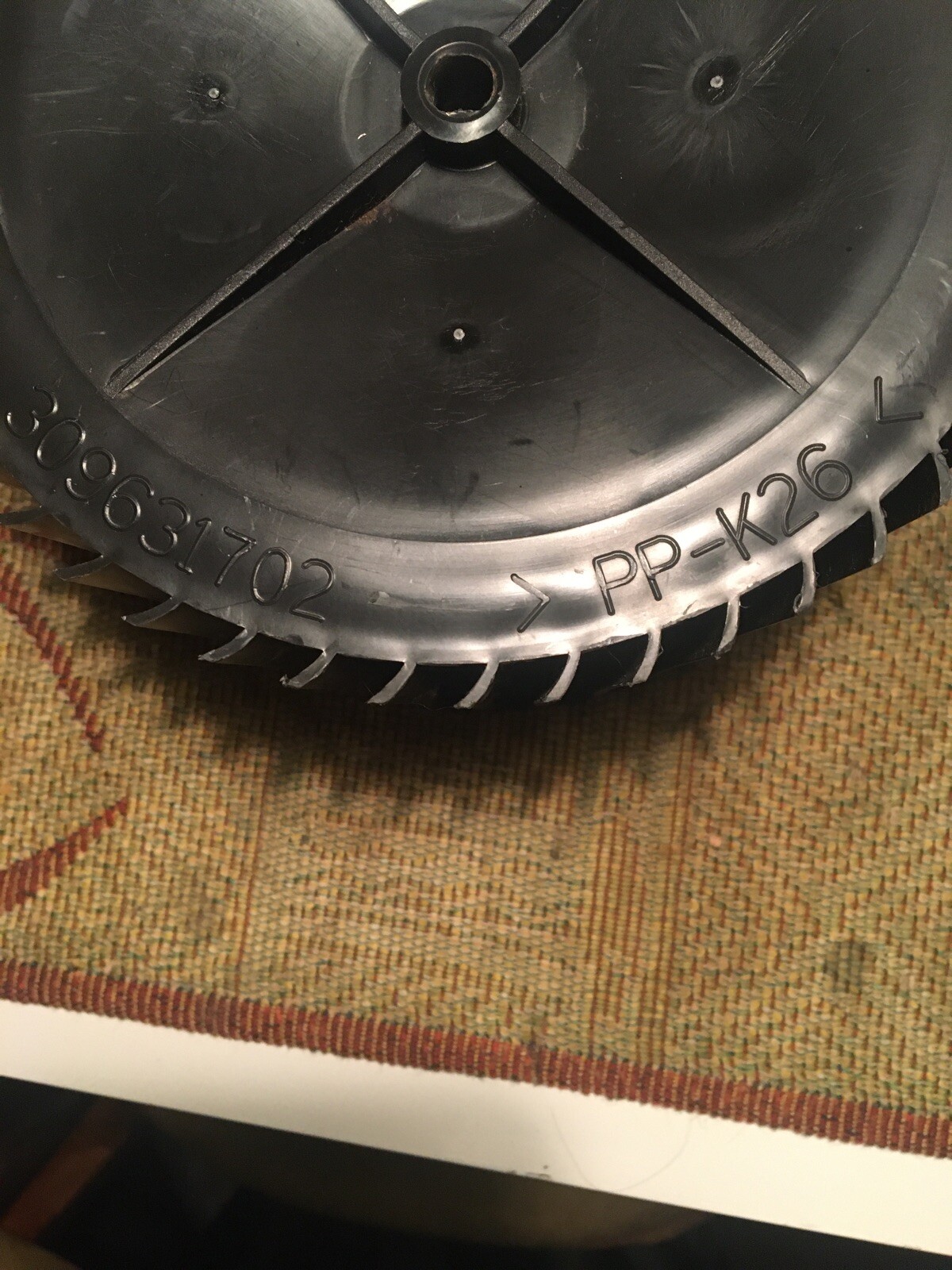 FRIGIDAIRE FAC054K7A2 Fan Blower Wheel 155×80 Shaft Size 1/4 Inch