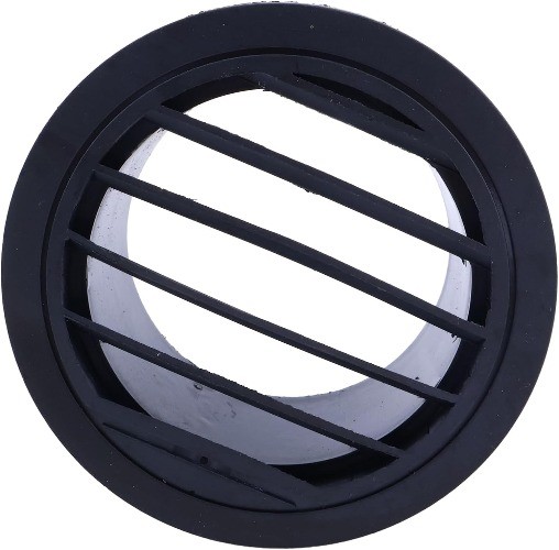 75mm 360 Degree Rotatable Round Air Ducting Vent Outlet Compatible with 5KW Air